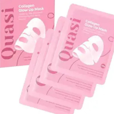Collagen Hydrating Facial Mask Set – 4 Pieces