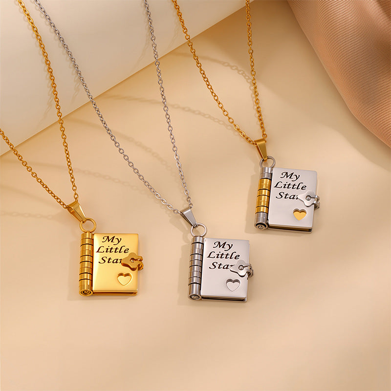 Heart Message Card Necklace
