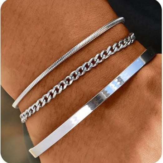Layered Bracelet Set