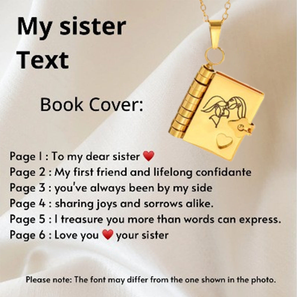 Heart Message Card Necklace